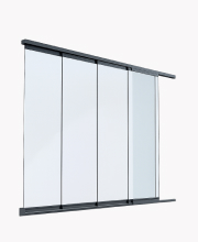 Безрамное панорамное остекление