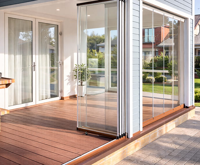 Безрамное остекление