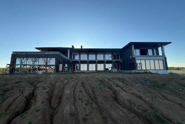 Остекление загородного дома