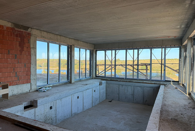 Остекление загородного дома