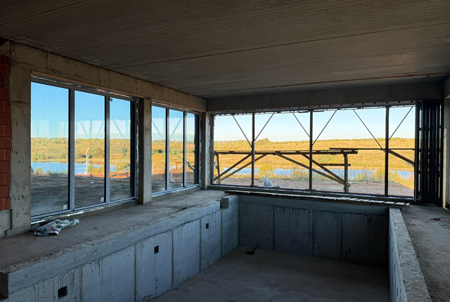 Остекление загородного дома